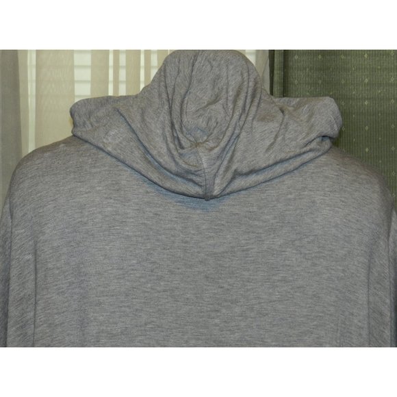 NWT size one size Cut the Frills gray stretch blend hoody plus size women's - Picture 5 of 5